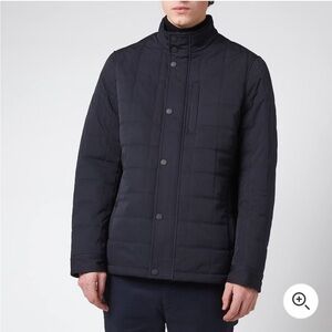 Ted Baker Trent Quilted Jacket navy blue zip up 5 / XL